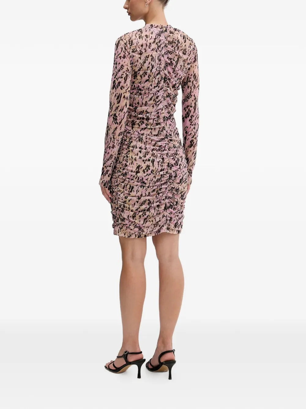 Karl Lagerfeld Jeans Gathered Mini Dress