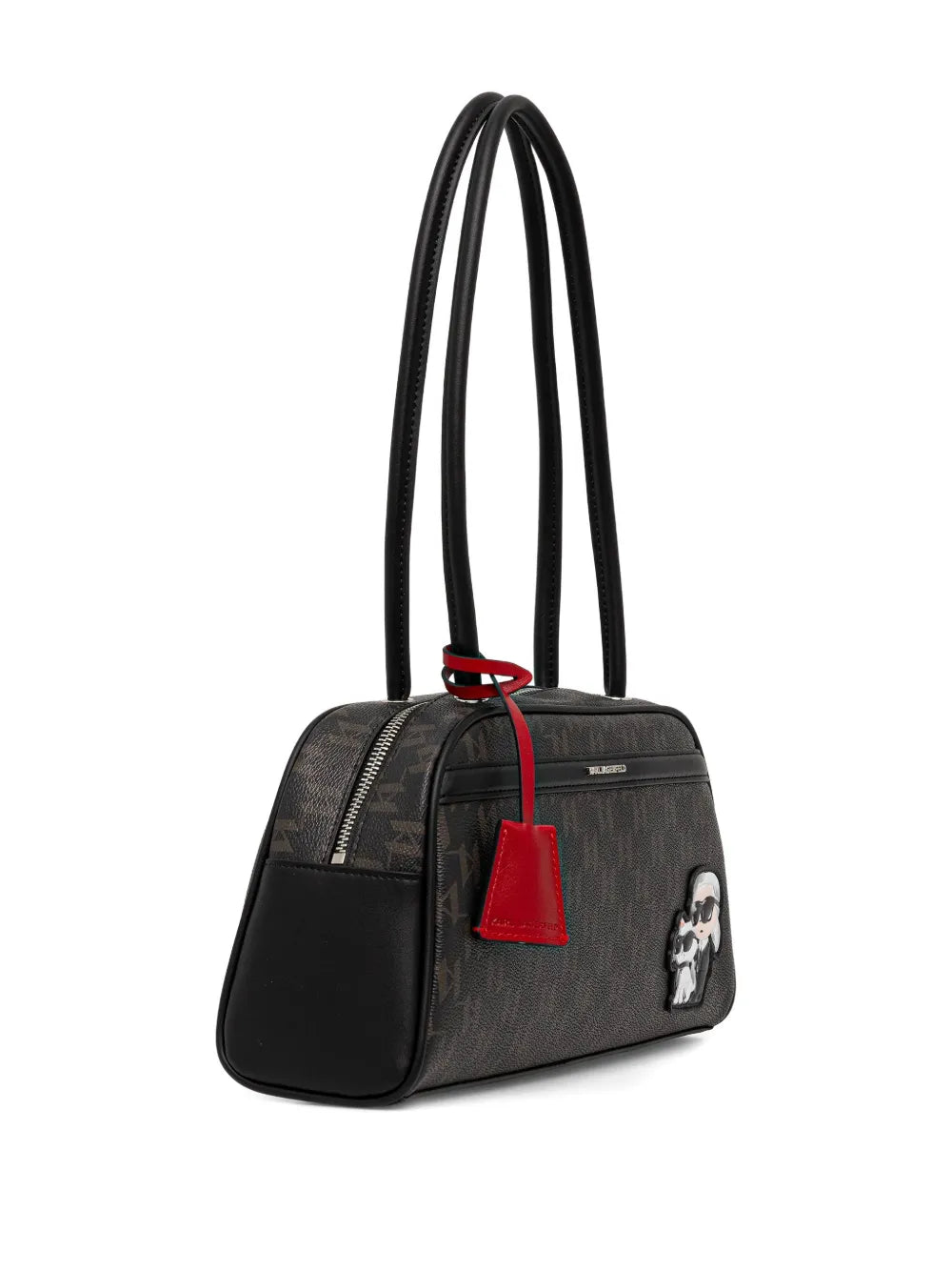 Karl Lagerfeld Ikon Monogram Shoulder Bag