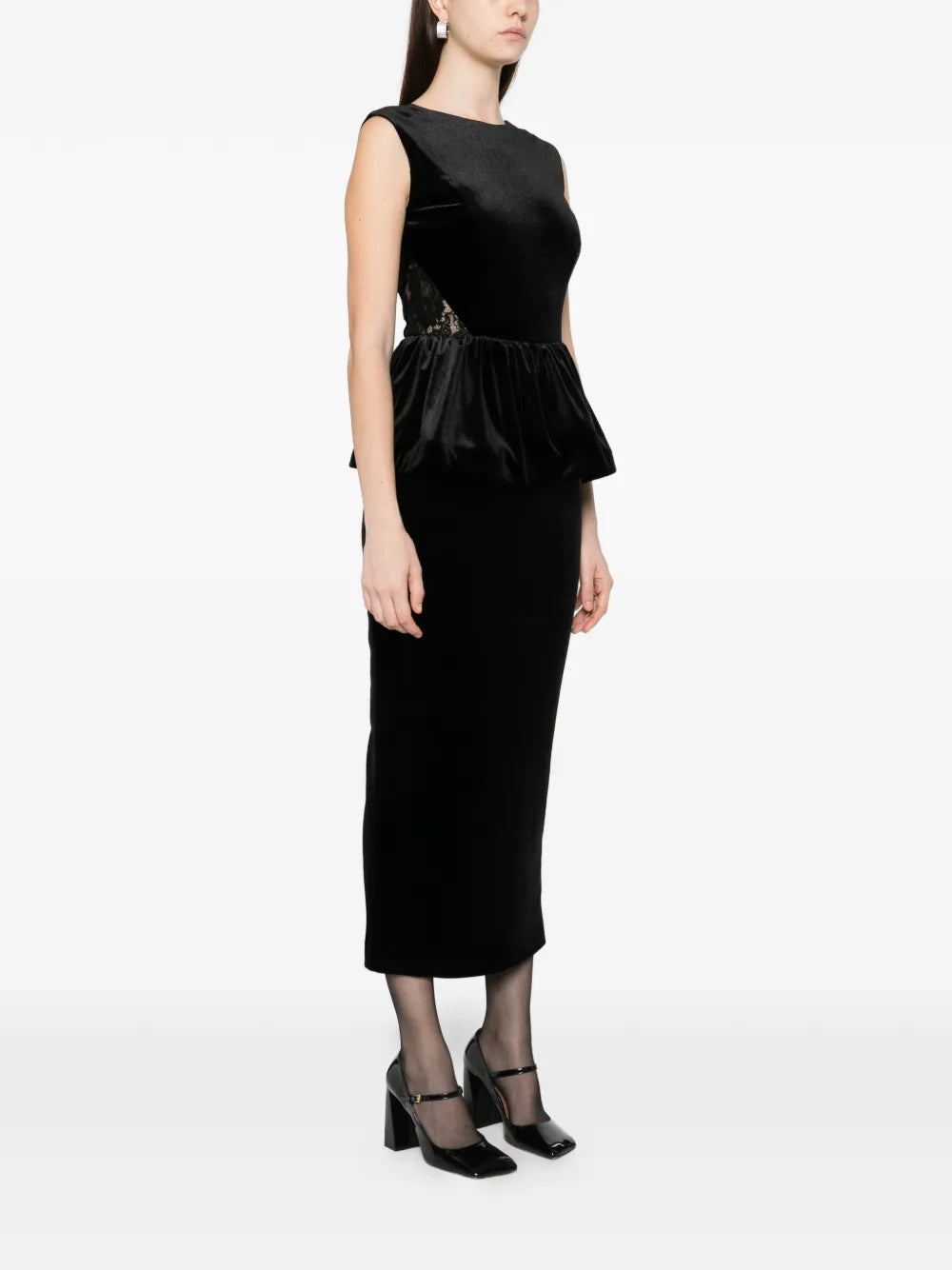 Silk Love Lace Dominique Maxi Dress