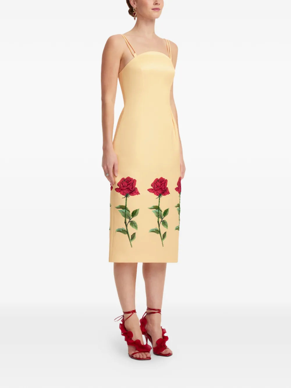Leo Lin Floral Straps Dress