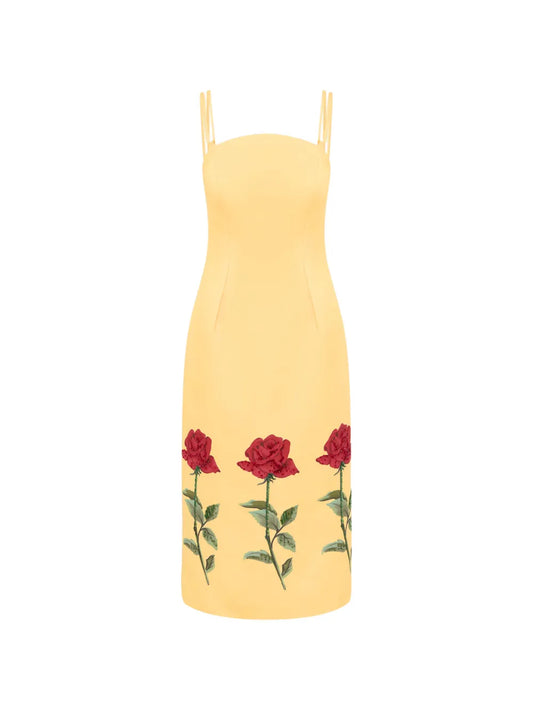 Leo Lin Floral Straps Dress
