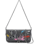 Zadigvoltaire X Humberto Cruz Rock Humberto Graffiti Shoulder Bag