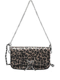 Zadigvoltaire Nano Rock Leopard Effect Shoulder Bag