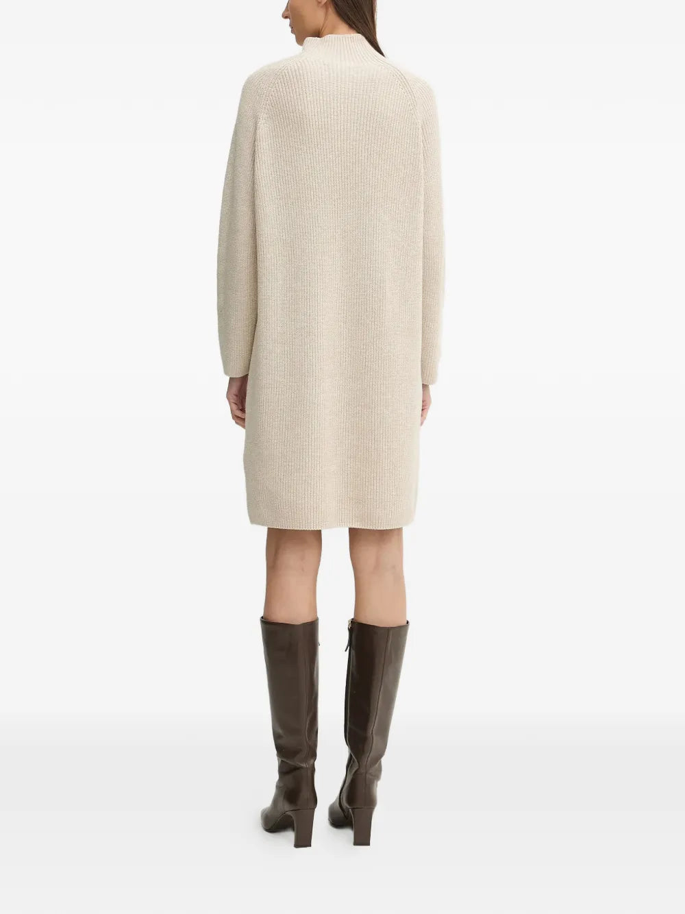 Marc Opolo High Neck Ribbed Dress