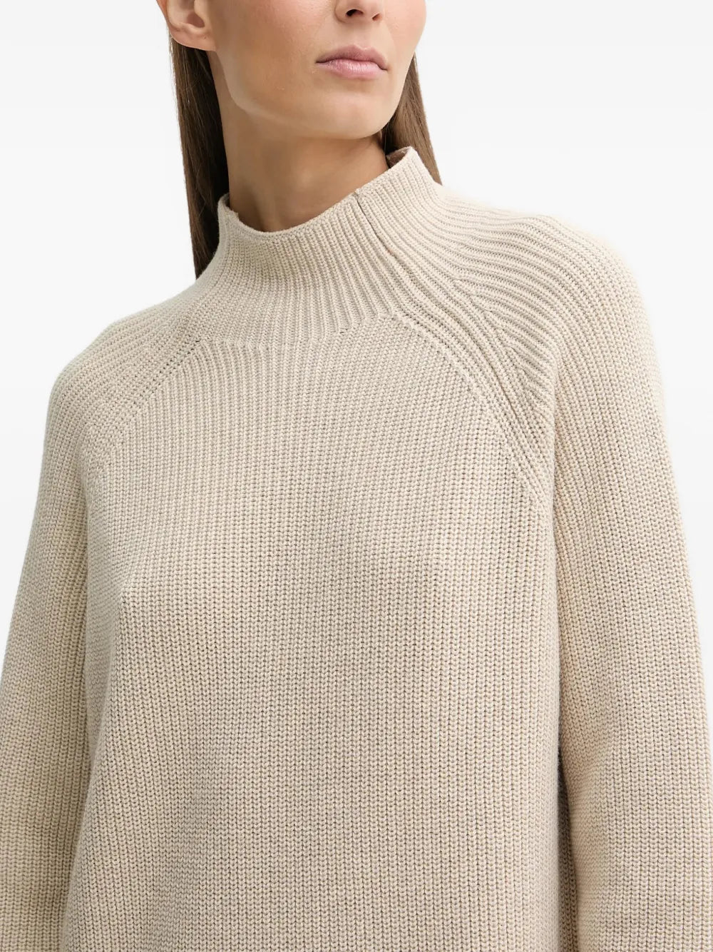 Marc Opolo High Neck Ribbed Dress