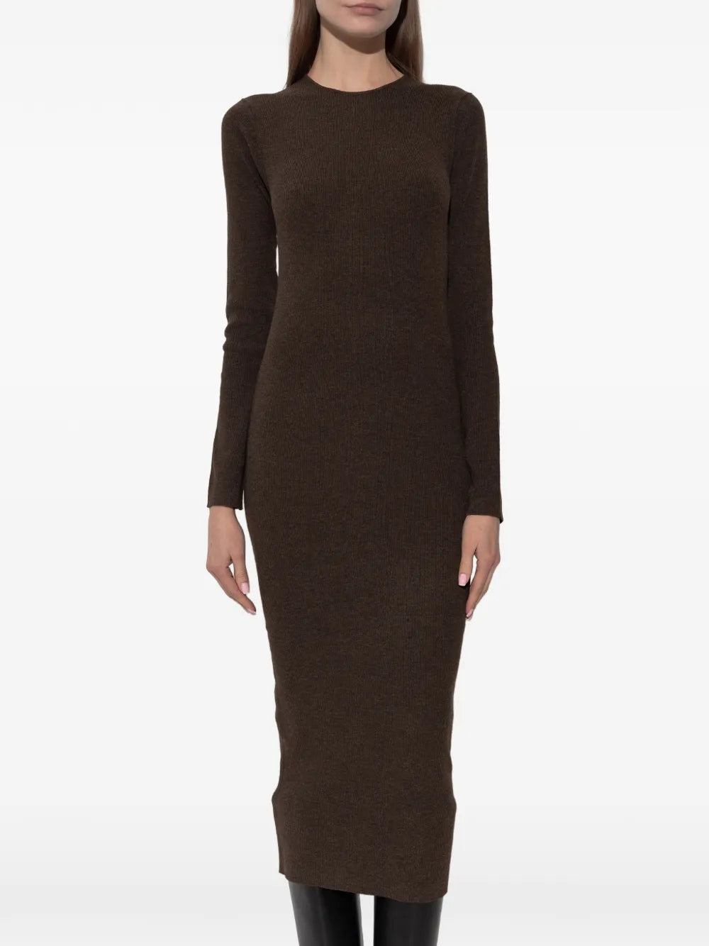 Fear Of God Essentials Long Sleeve Ribbed Dress