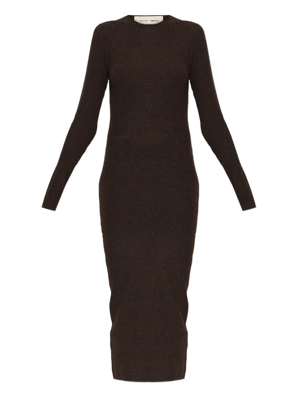 Fear Of God Essentials Long Sleeve Ribbed Dress