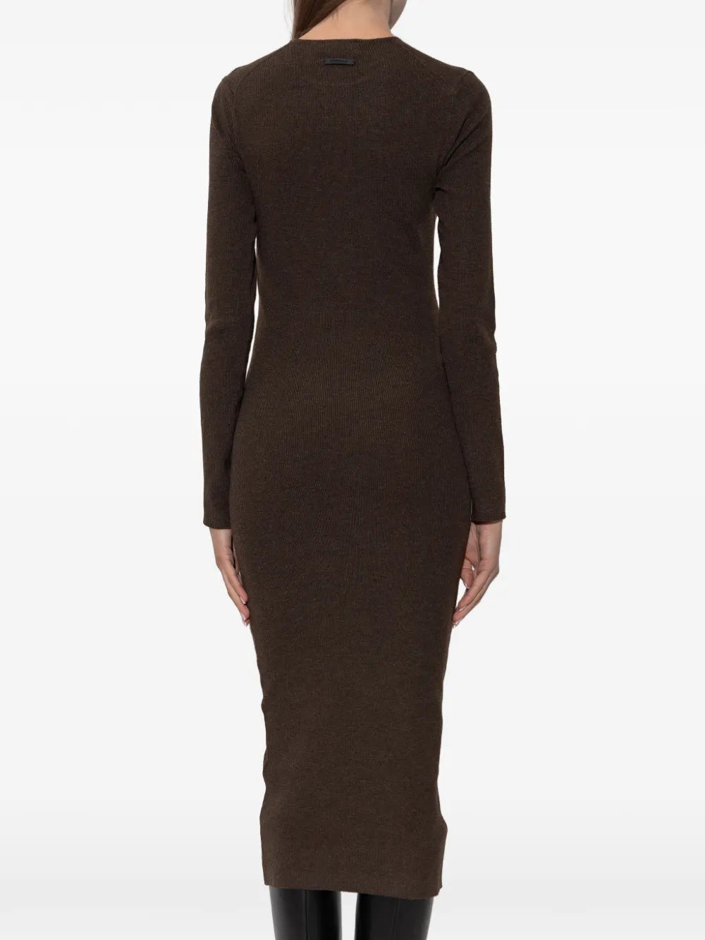 Fear Of God Essentials Long Sleeve Ribbed Dress