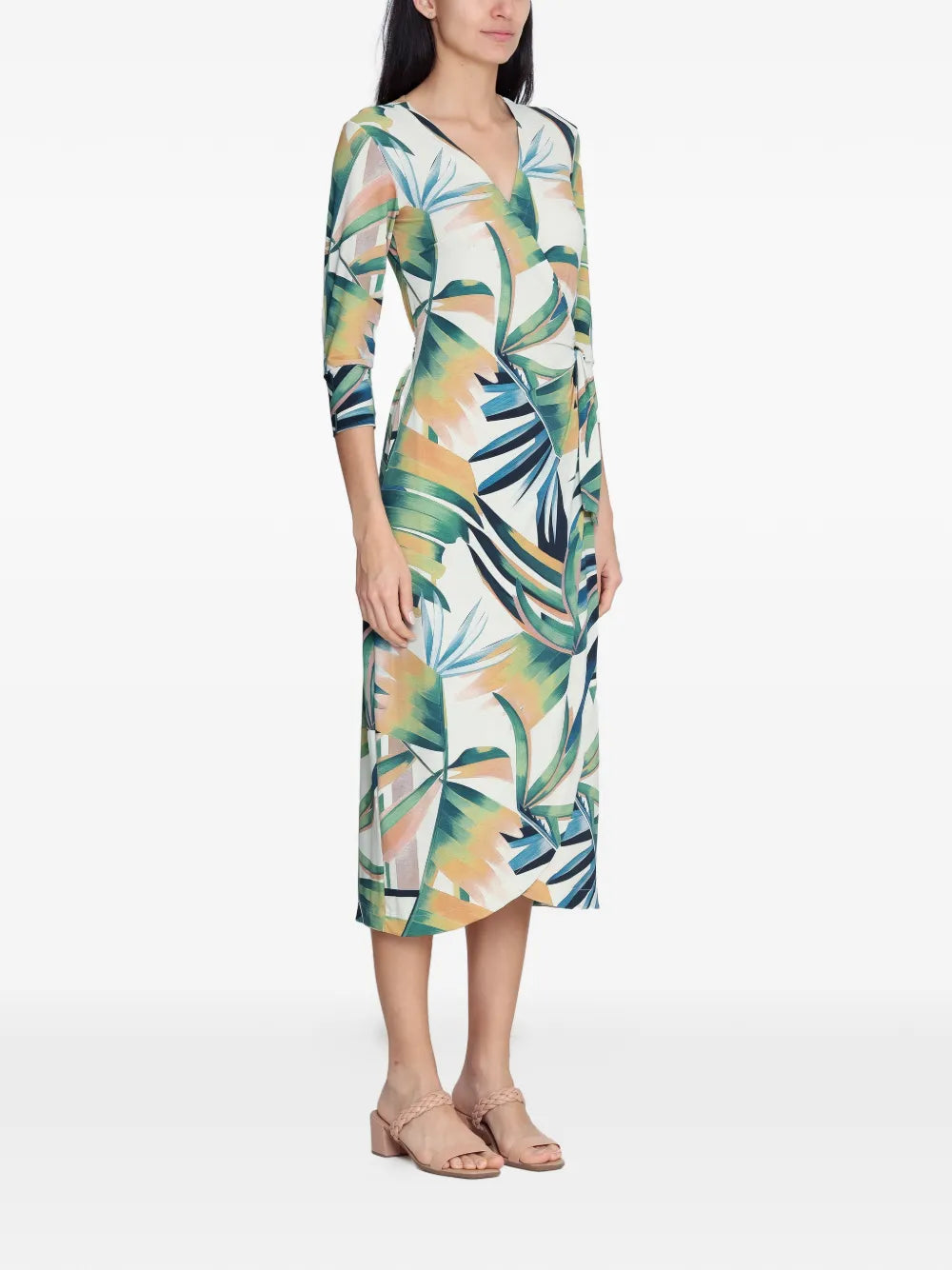 Lygia Nanny Pauline Floral Print Midi Dress