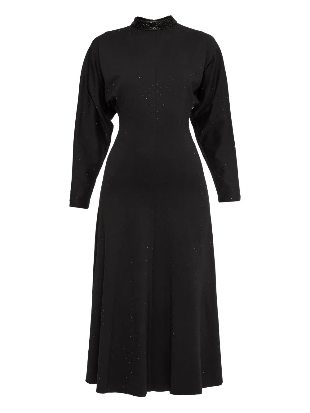 Nissa Rhinestone Embellished Midi Dress