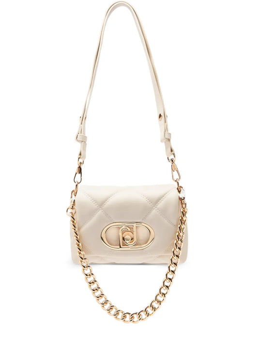 Liu Jo Lapuffy Monogram Shoulder Bag