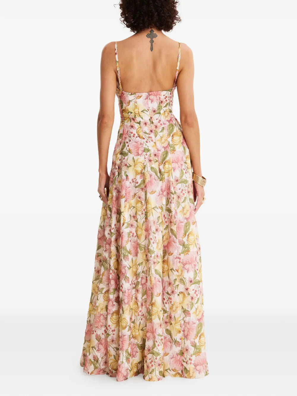 Moos Studio Flora Reverie Floral Print Maxi Dress