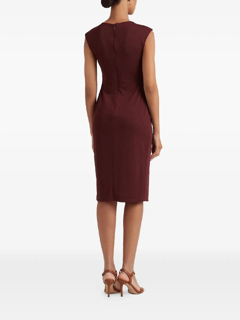 Lauren Ralph Lauren Ruched Chain Dress