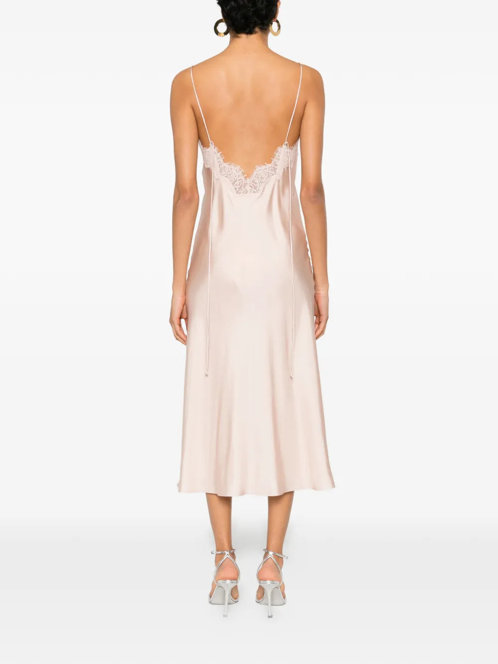 Rohe Lace Detail Midi Dress