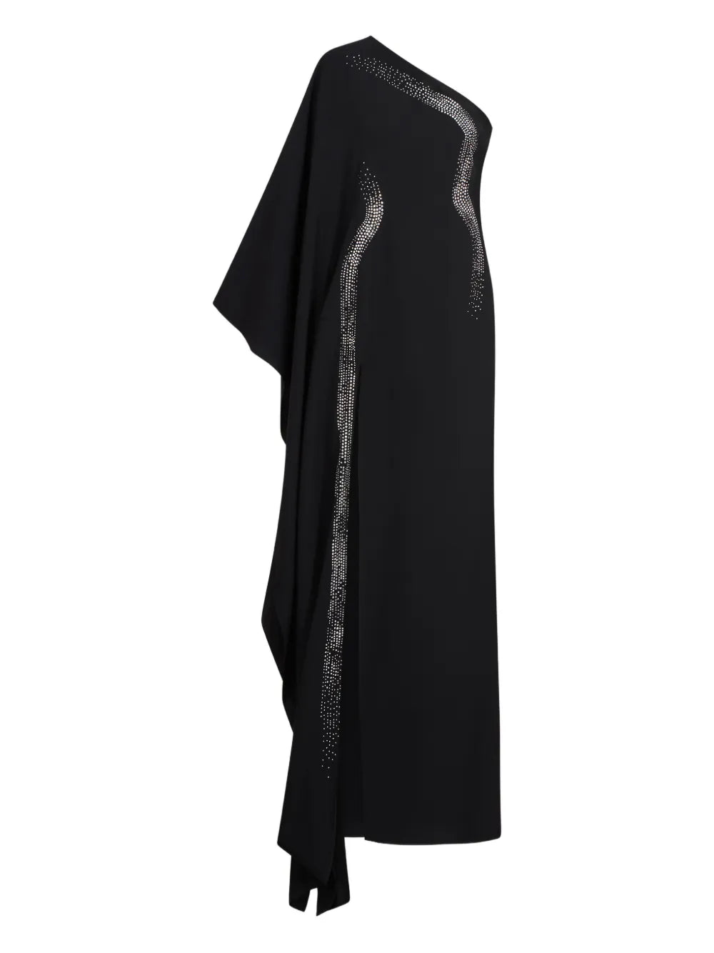 Taller Marmo Palladium One Shoulder Embellished Maxi Dress
