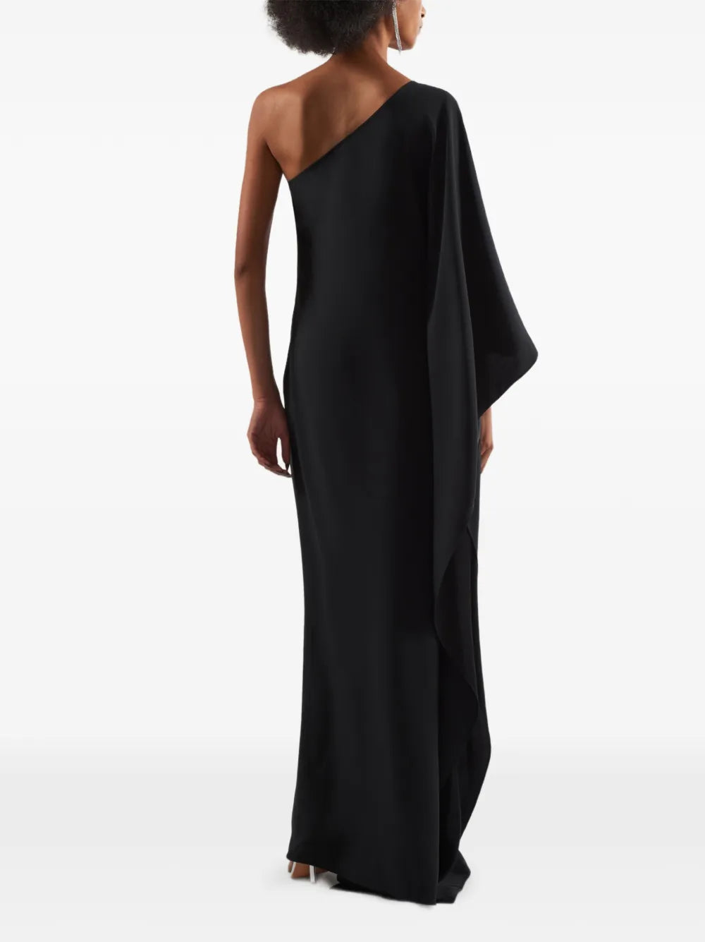 Taller Marmo Palladium One Shoulder Embellished Maxi Dress