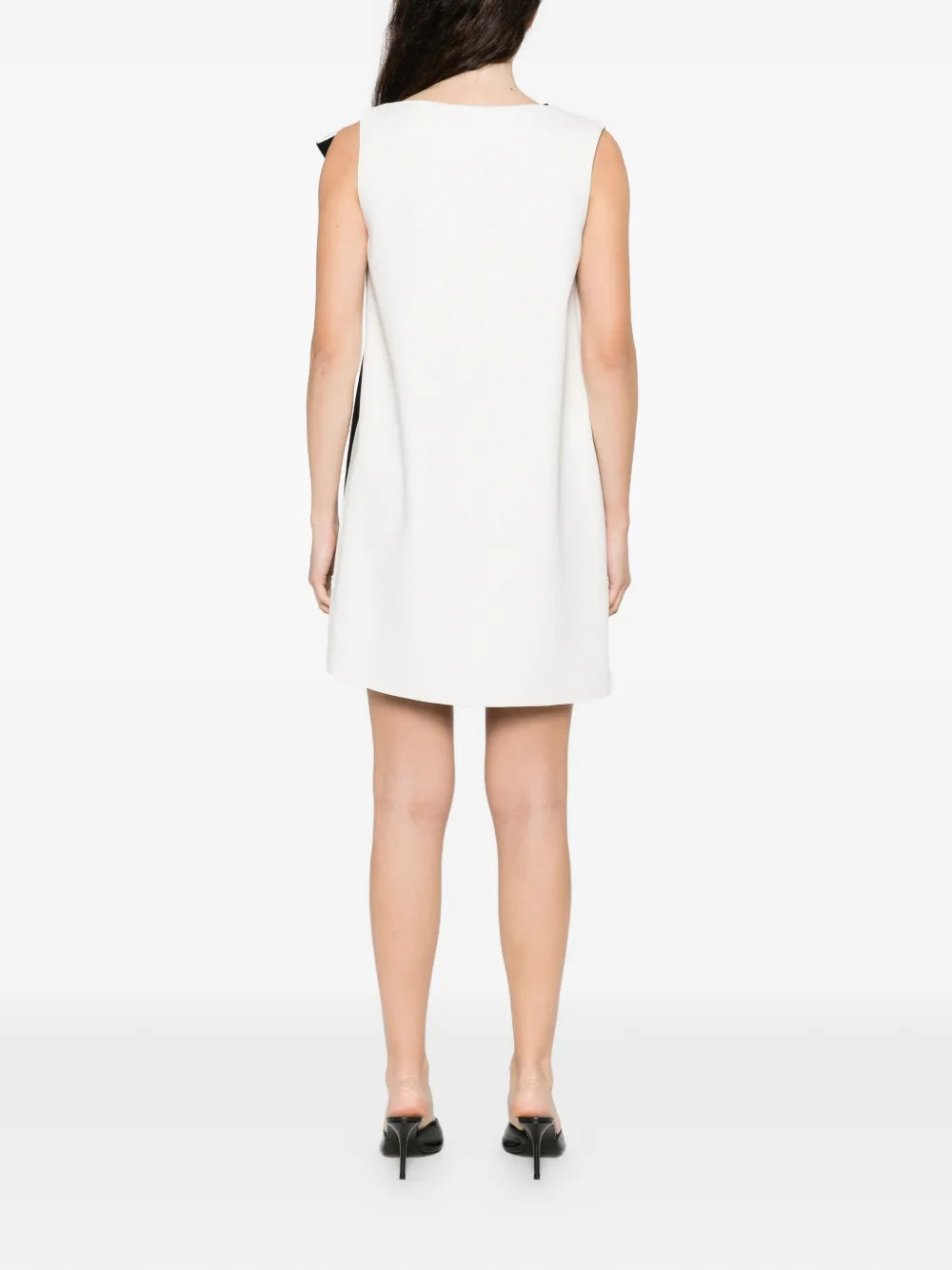 Max Mara Ampezzo Bow Colourblock Mini Dress