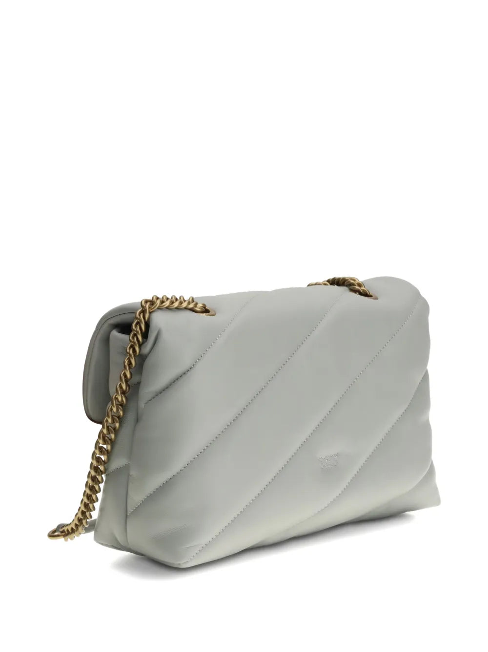 Pinko Love Quilted Bird Hardware Shoulder Bag