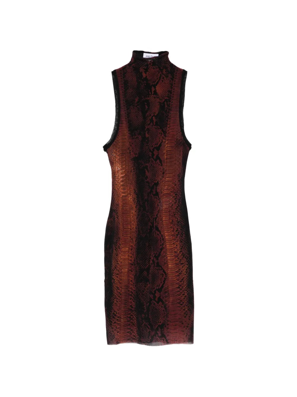 Jean Paul Gaultier Snake Pattern Mini Dress