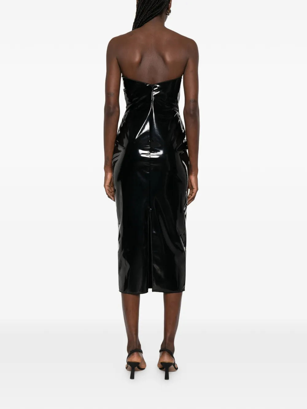 Oseree Strapless Midi Dress