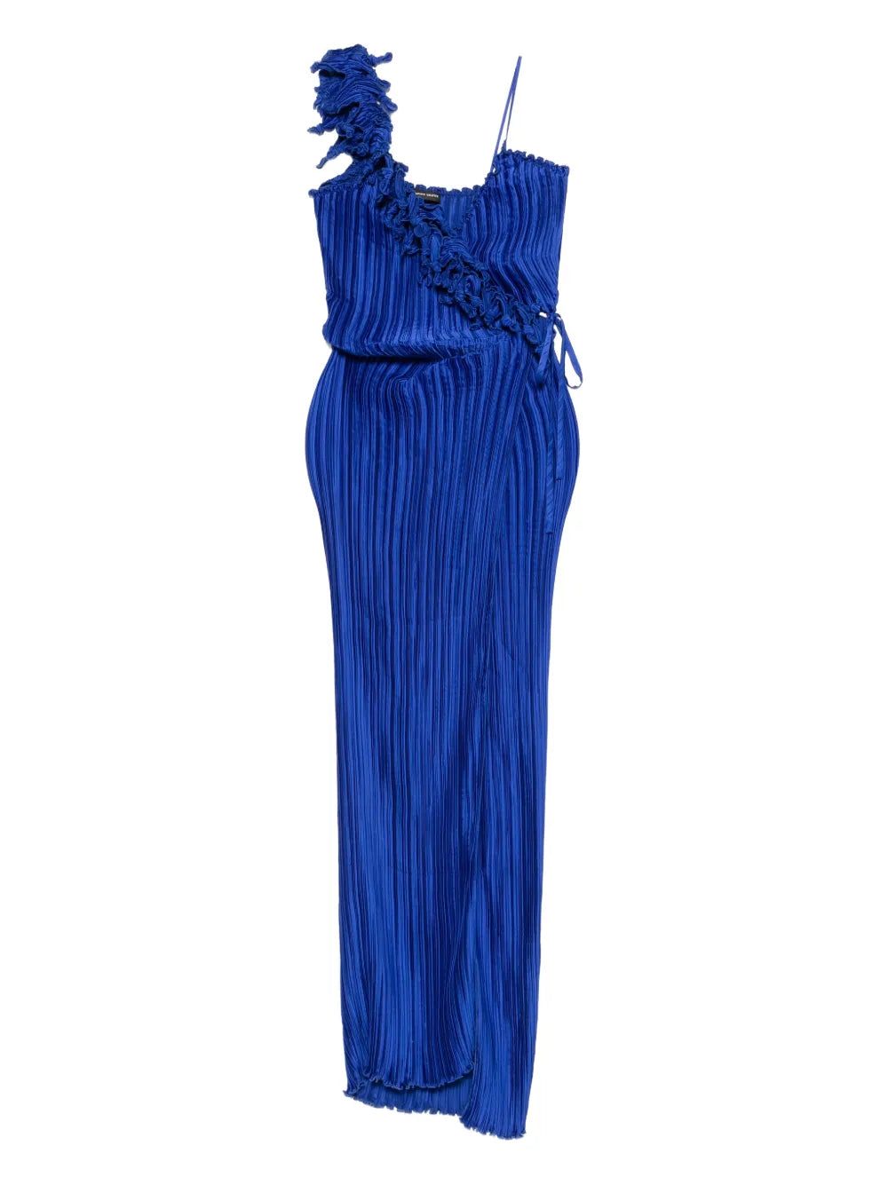 Daphne Valente Cyclon Plisse Maxi Dress