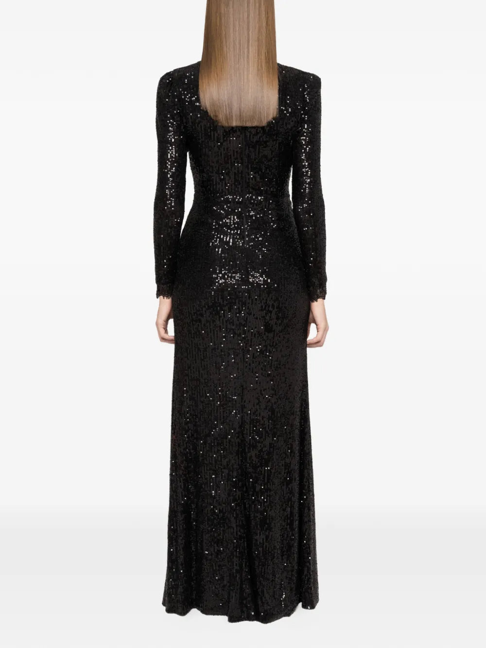 Nissa Sequin Embellished Maxi Dress