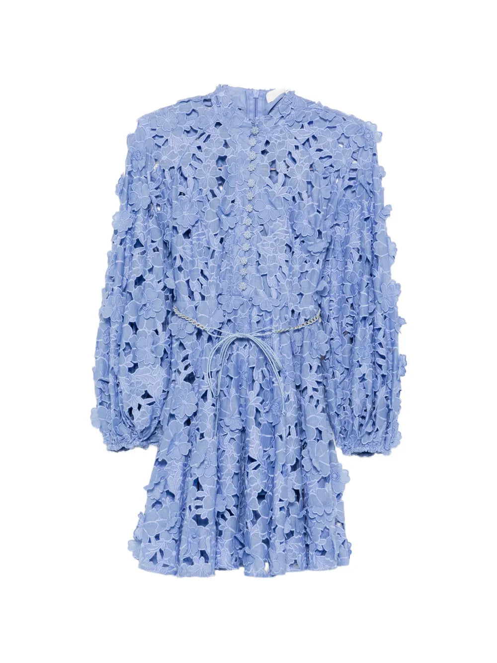 Zimmermann Floral Applique Belt Dress