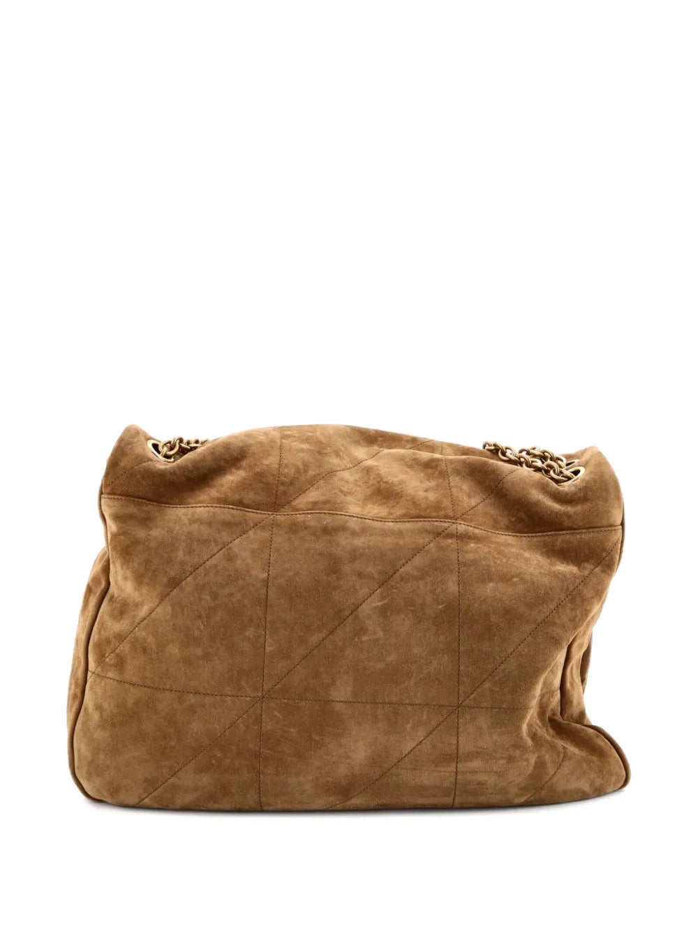 Saint Laurent Pre Owned Jamie 43 Quilted Suede Large Shoulder Bag