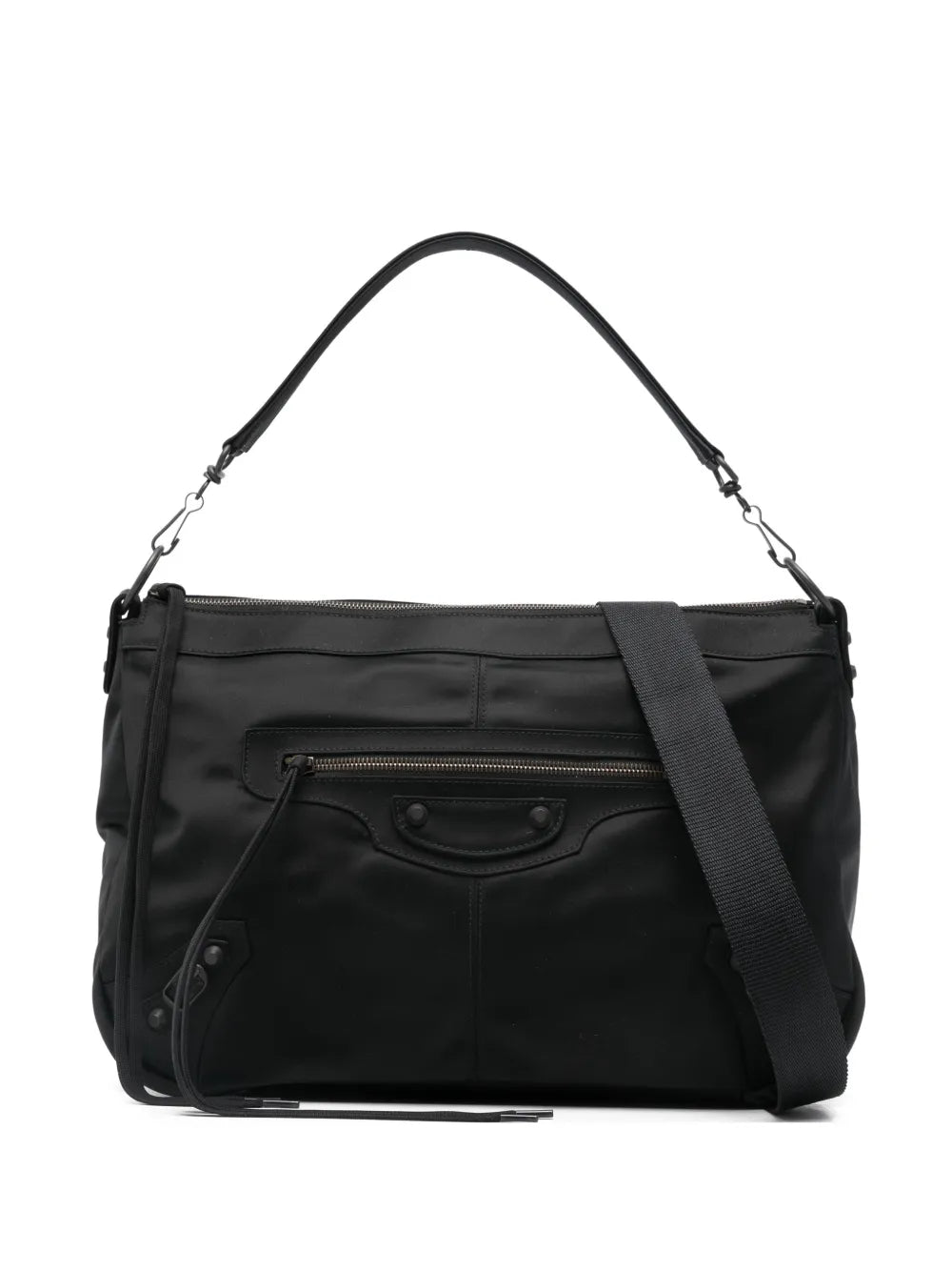 Balenciaga Medium Le City Moto Zip Shoulder Bag