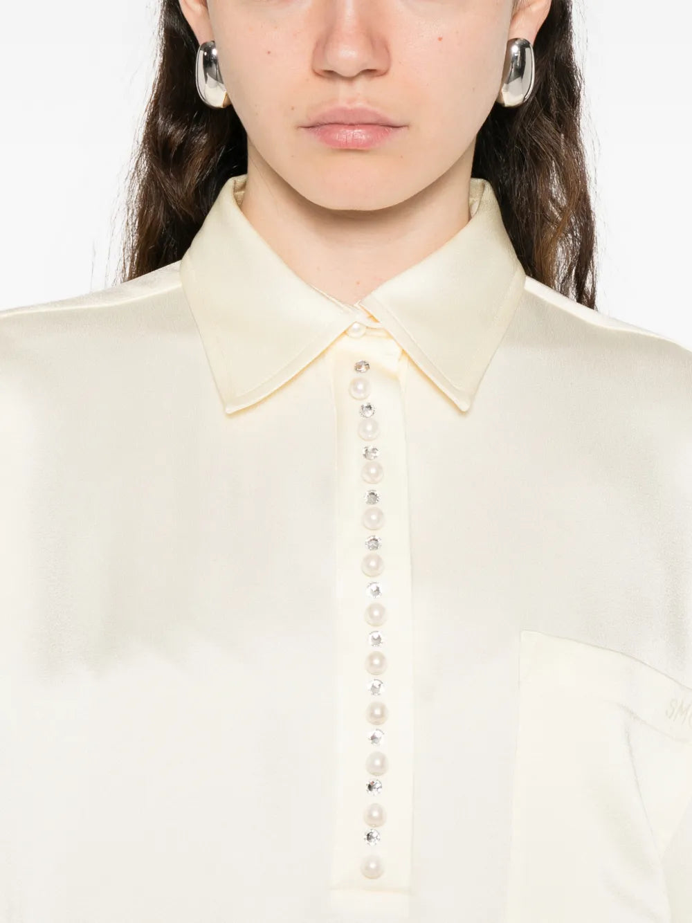 Stella Mccartney Button Pocket Midi Dress