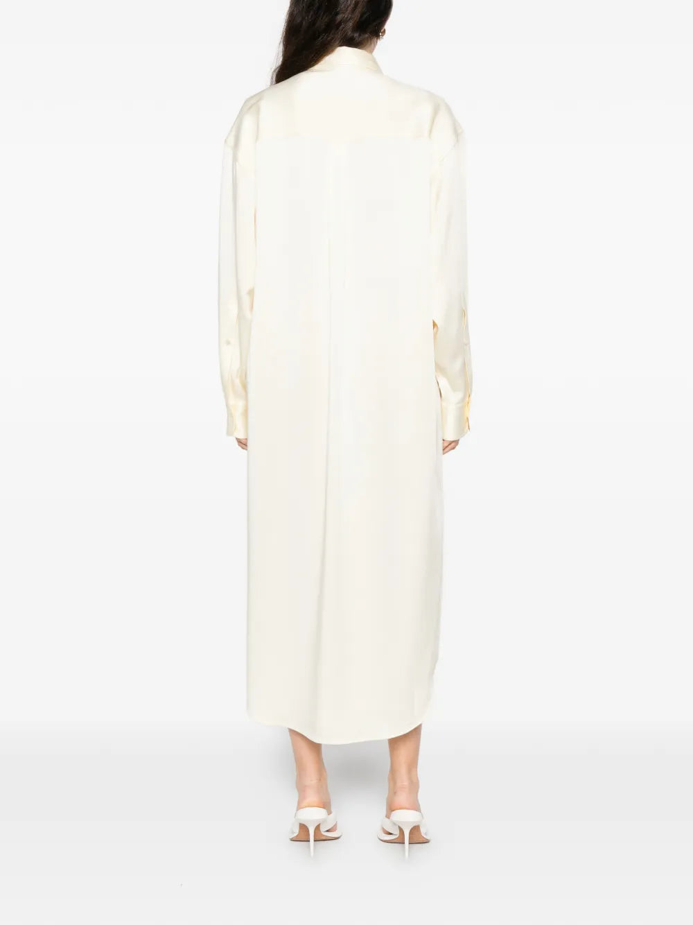 Stella Mccartney Button Pocket Midi Dress