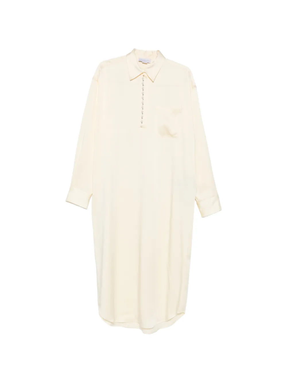 Stella Mccartney Button Pocket Midi Dress