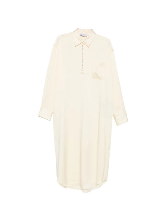 Stella Mccartney Button Pocket Midi Dress