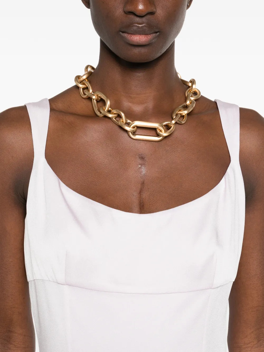 Alexander Mcqueen Scoop Neck Maxi Dress
