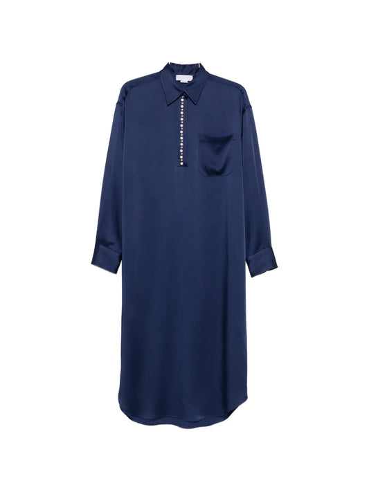 Stella Mccartney Buttoned Pocket Midi Dress