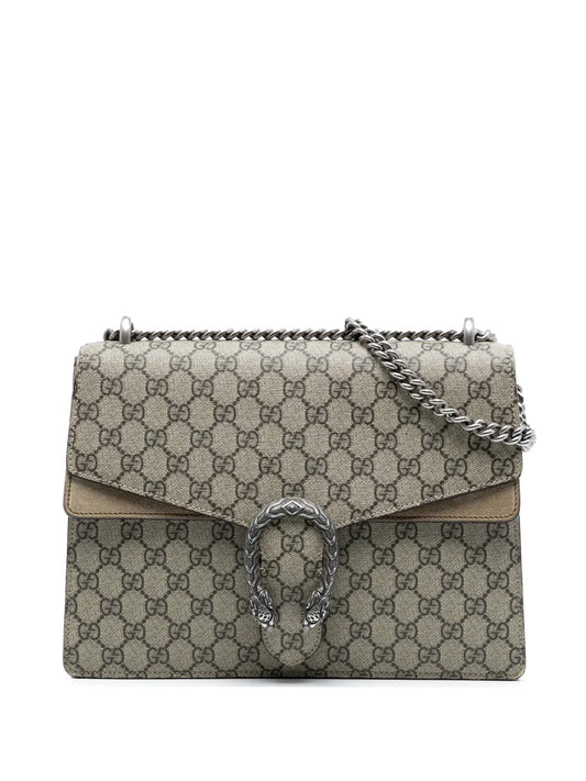 Gucci Pre Owned 2016 2025 Medium Gg Supreme Dionysus Shoulder Bag