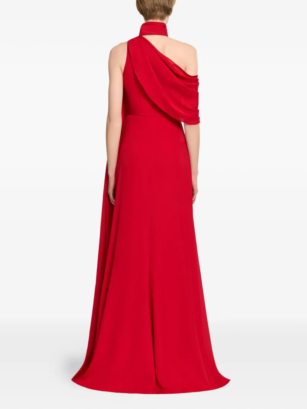 Elie Saab One Shoulder Maxi Dress