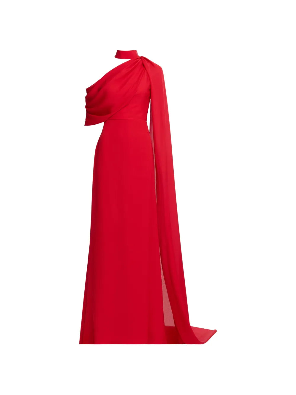 Elie Saab One Shoulder Maxi Dress