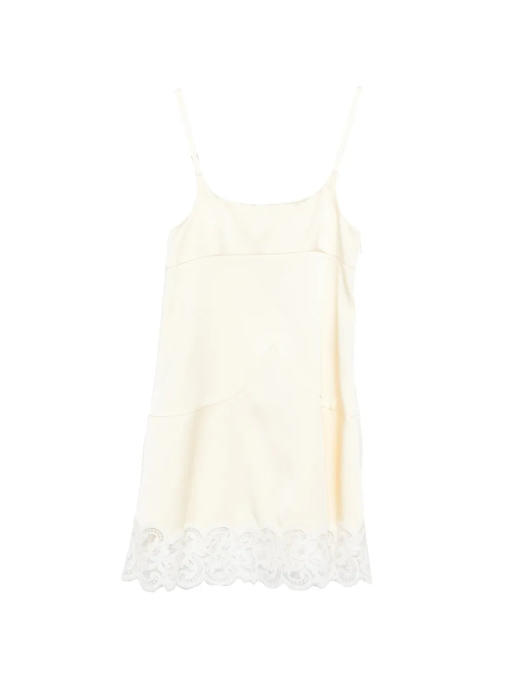 Stella Mccartney Lace Trim Mini Dress