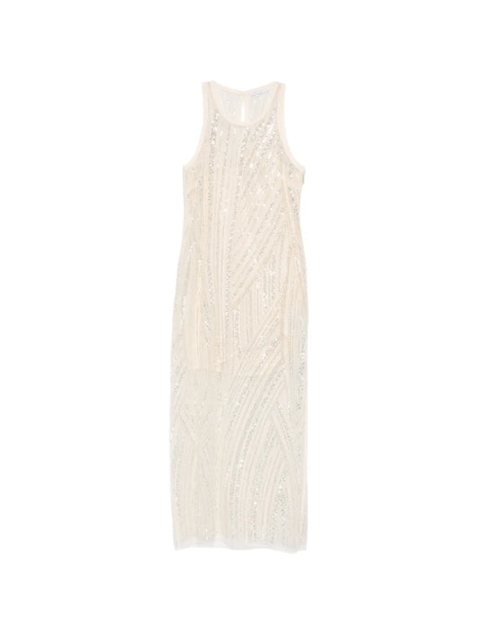 Patrizia Pepe Embroidered Midi Dress