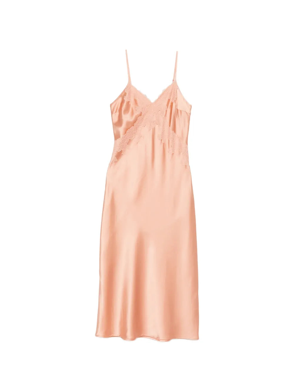 Patrizia Pepe Lace Satin Midi Dress
