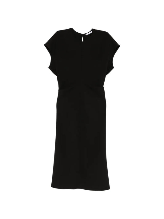 Patrizia Pepe Crew Neck Midi Dress