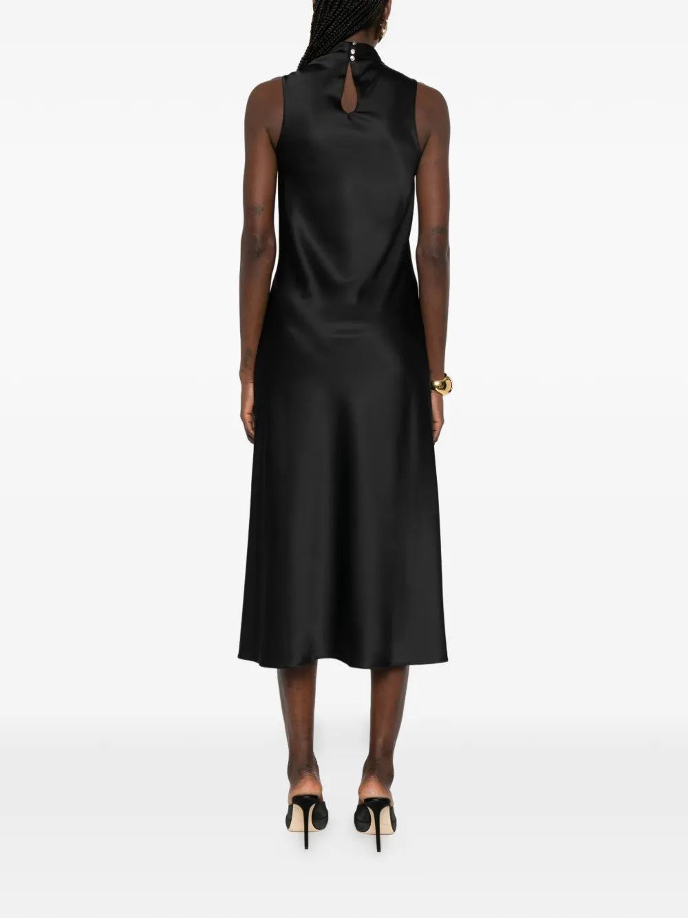 Patrizia Pepe Satin Midi Dress