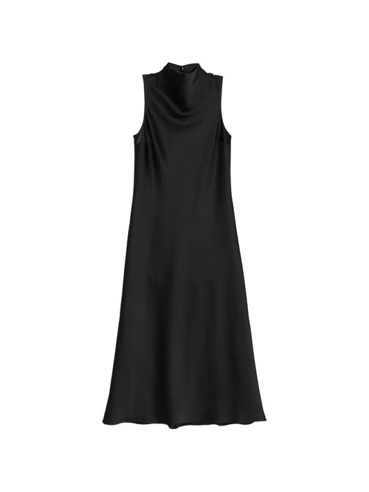 Patrizia Pepe Satin Midi Dress