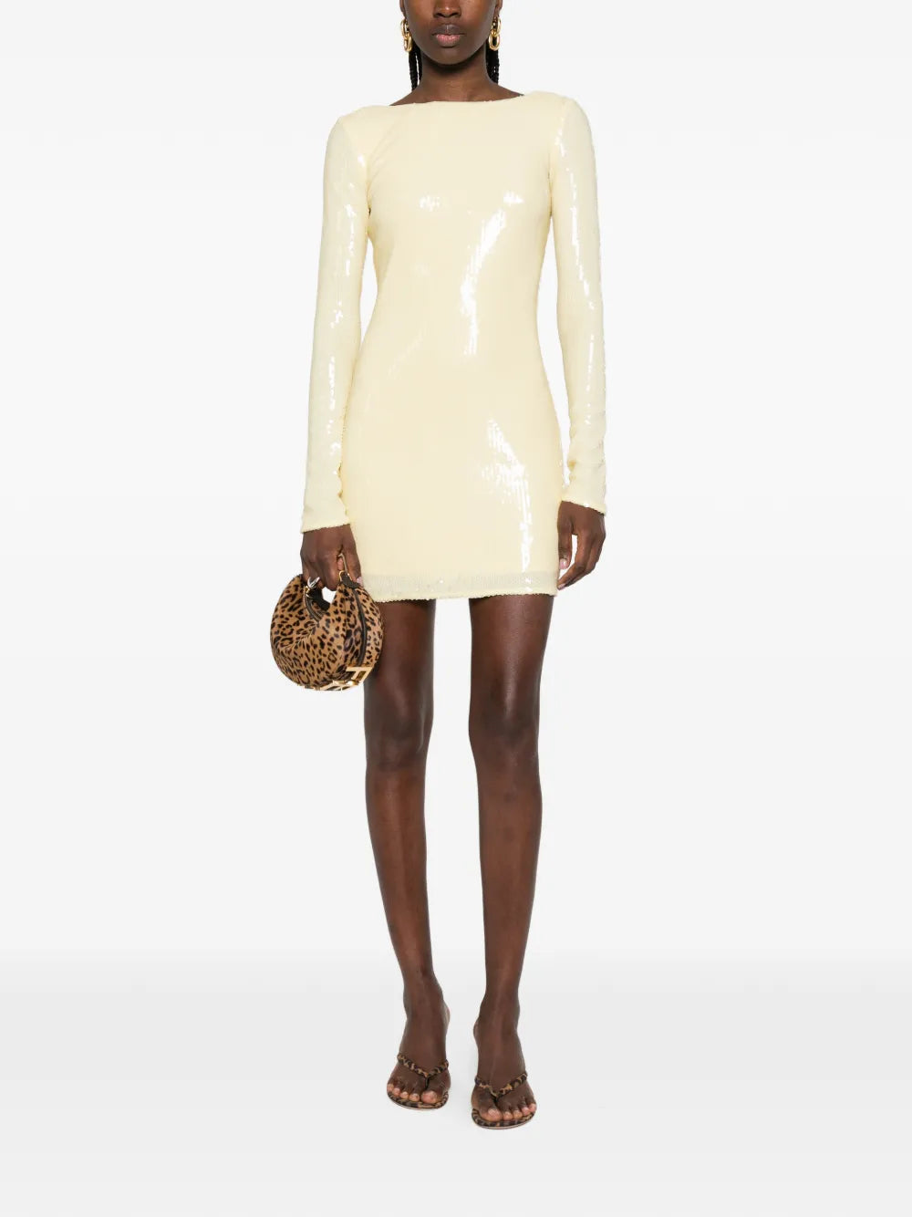 Patrizia Pepe Sequin Mini Dress