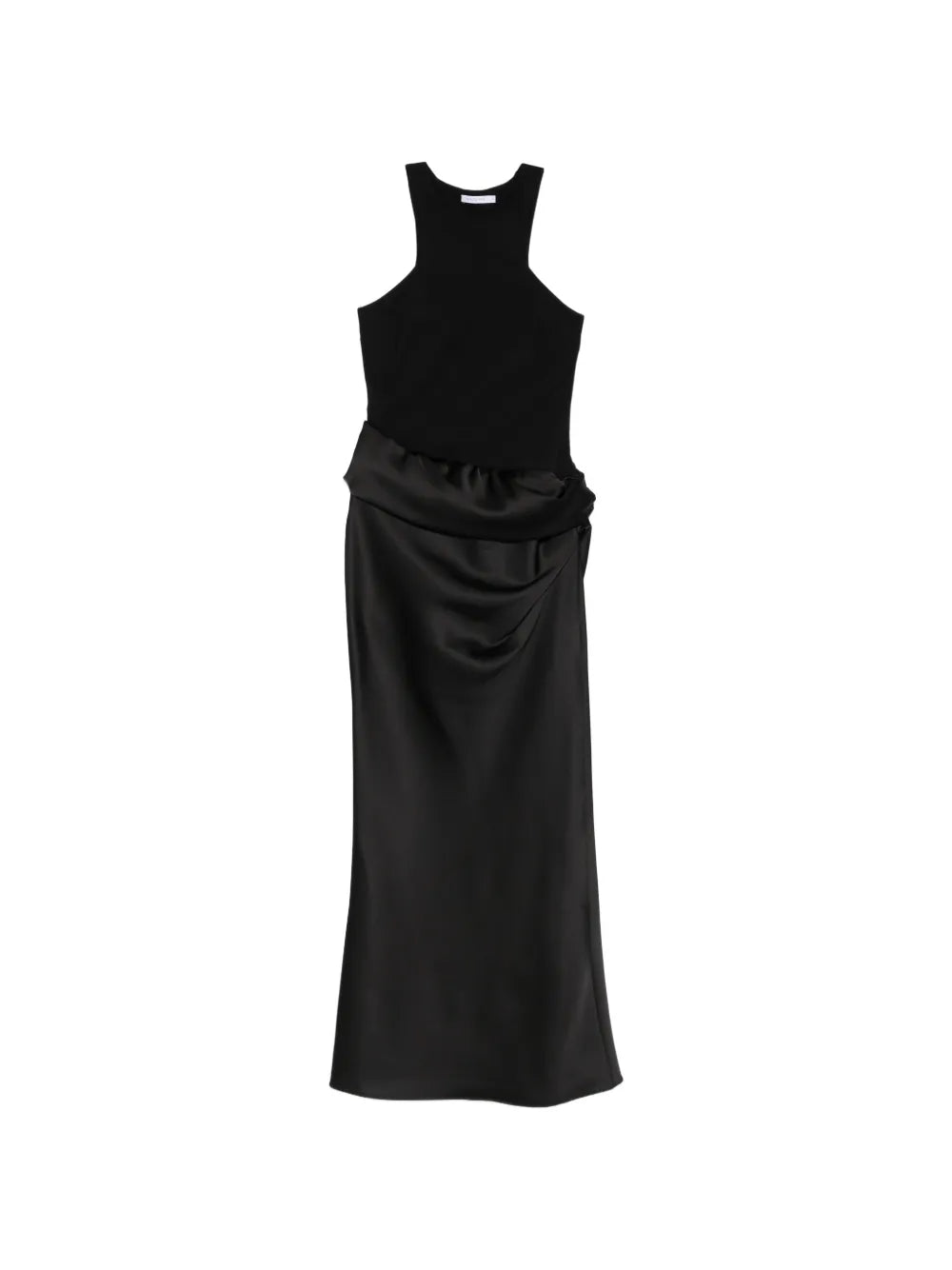 Patrizia Pepe Fluid Satin Maxi Dress