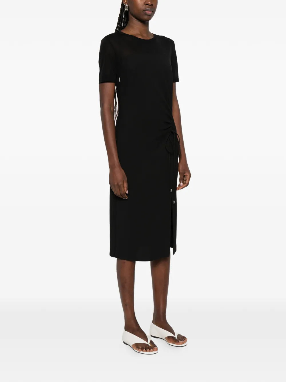 Patrizia Pepe Twill Midi Dress