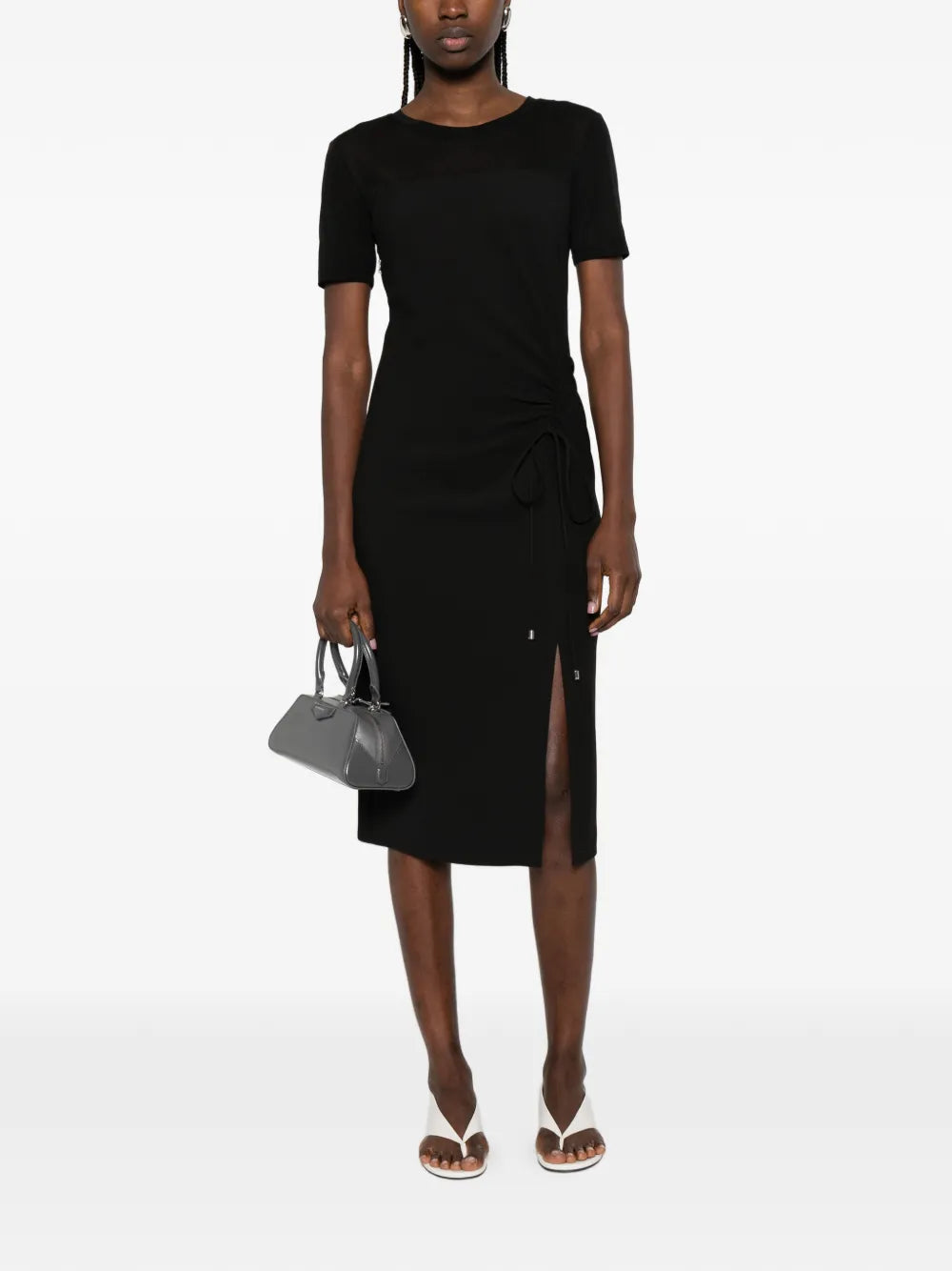 Patrizia Pepe Twill Midi Dress
