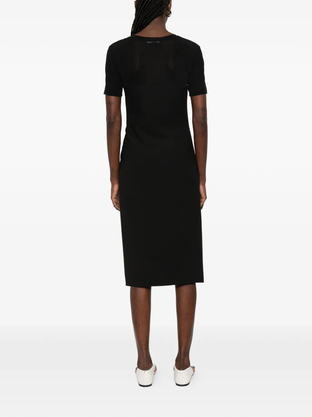 Patrizia Pepe Twill Midi Dress