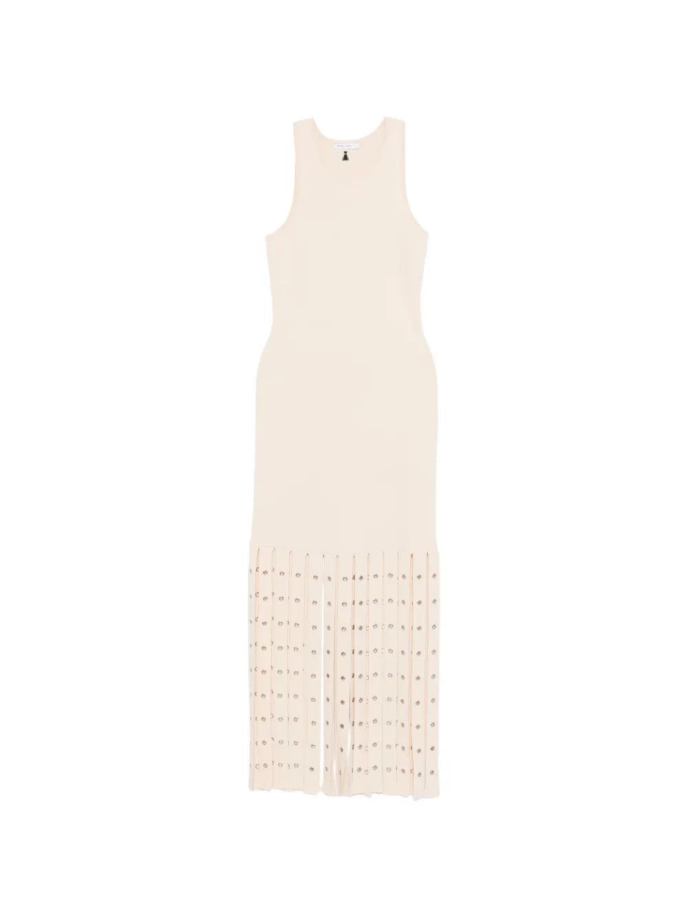 Patrizia Pepe Fringes Knit Midi Dress